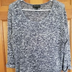 Forever 21 Plus 3/4 sleeve